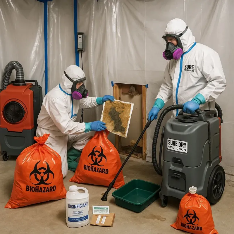 Contaminated Water Handling Protocols process in Tri-Lakes, IN