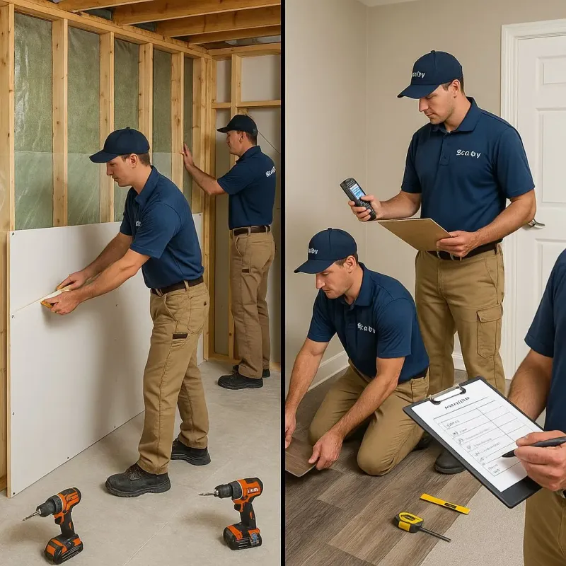 Repairs and Reconstruction process in Tri-Lakes, IN
