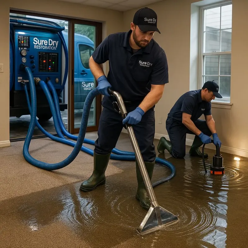 Water Extraction and Removal process in Tri-Lakes, IN